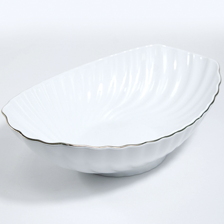 90049-506M Блюдо сервировочное для подачи керамика 34х24х9,5 LR (х8)