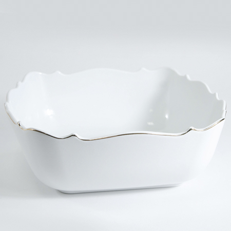 90075-312 Блюдо сервировочное для подачи керамика 28,5х28,5х9,5 LR (х8)